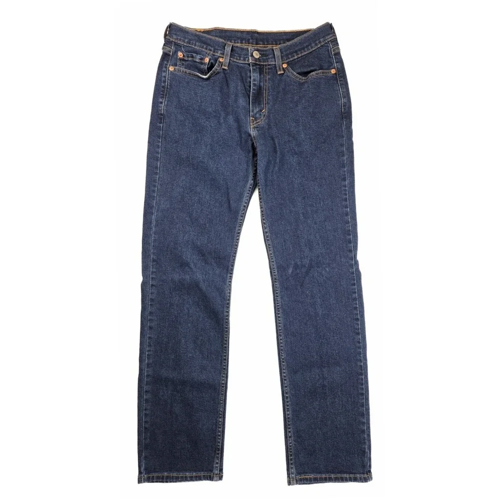 Levi's 514‎ Regular Straight Fit Medium Wash Denim Jeans Men's Size 30x32